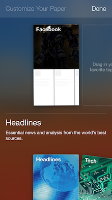 Paper - news reader from Facebook [Free] 